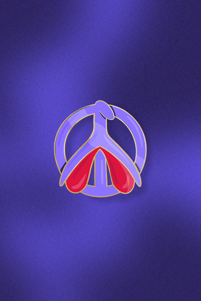 Intrépide Studio Pins Clit & Peace ✌🏽